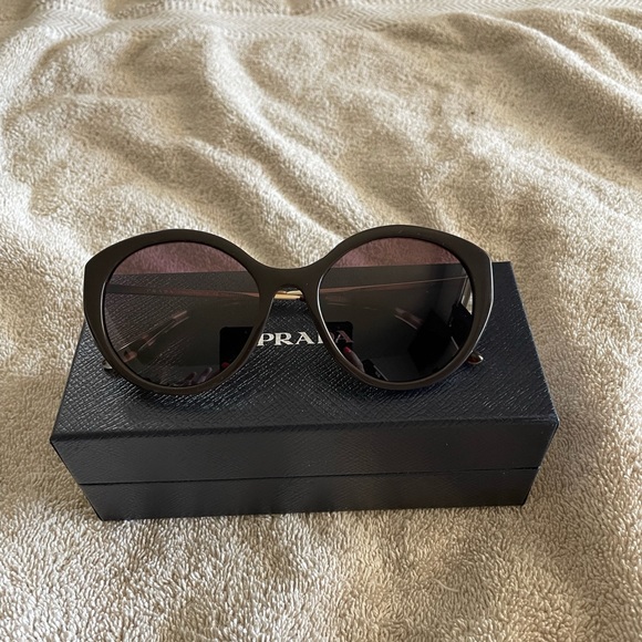 Brown Prada women’s sunglasses